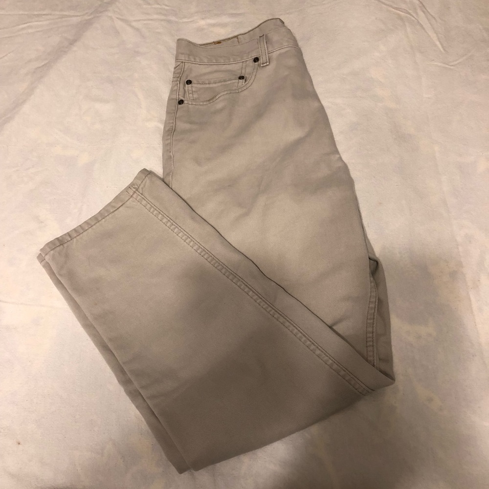 MEN’S BEIGE LEVI’S 540 RELAXED FIT 34x30